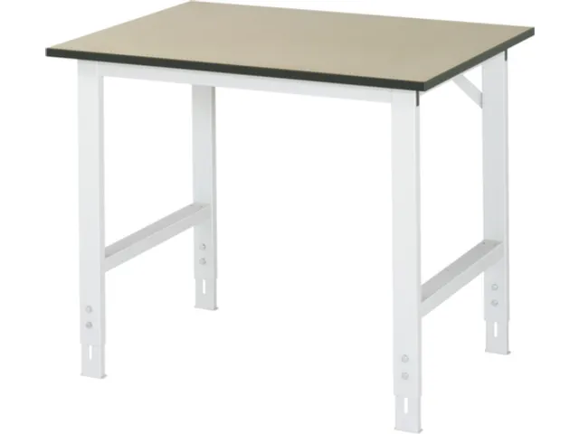 werkbank,HxBxD 760-1080x1050x800mm,MDFblad,draagverm. 500kg