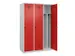 locker voor scheiding van kleding,HxBxD 1850x1200x500mm,3vak