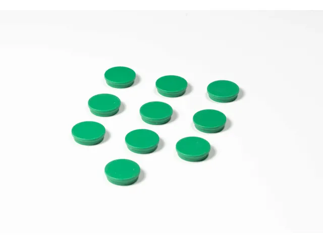 Smit Visual Memomagneten ø 30mm Groen 10 stuks