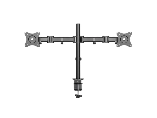 Monitorarm 2 Schermen 27inch Zwart Nm-d135dblack