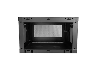 2-post 6U wandmonteerbare netwerkkast 19 inch scharnierende patchkast - 3