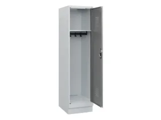 schoollocker,HxBxD 1630x400x500mm,1vak,vak B 400mm,cil.-slot,sokkel - 1
