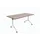 Schaffenburg Klaptafel 140x80cm Blad Robson Eik 25mm Frame Wit