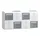 Handdoek Katrin Plus w-vouw 3-laags 240x320mm 25x90 vel wit 61563