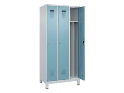 locker voor scheiding van kleding,HxBxD 1950x900x500mm,3vak