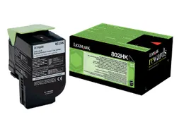 Tonercartridge Lexmark 80C2HK0 prebate zwart HC