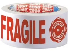 Tesa Verpakkingsplakband Fragiel 66mx50mm