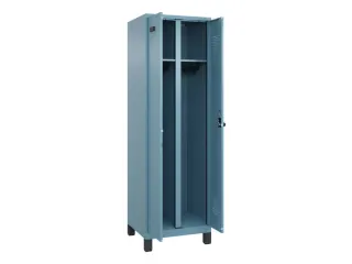 locker voor scheiding van kleding,HxBxD 1950x600x500mm,2vak - 1
