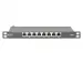 Cat.6A Slim Patch Panel Afgeschermd 8-poorts 0,5 U 10 inch Zwart