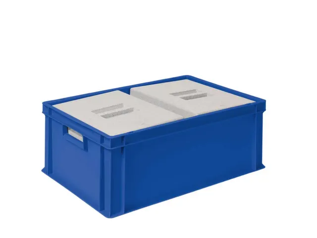 bac gerbable norme Europe a. 2 boîtes isothermes HxLxl 220x600x400mm