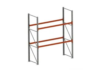 palletstelling,grondveld,HxBxD 3300x2870x1100mm,vakl. 2930kg - 2