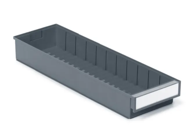 stellingbak,HxBxD 82x186x600mm,PP,grijs