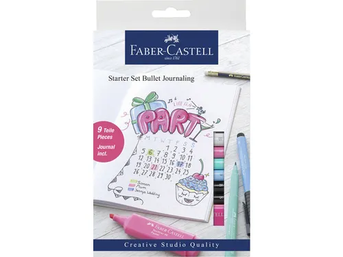 Bullet Journaling Faber-Castell 9-delige set met gratis gids