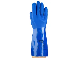 Ansell Edge 14-663 blauw PVC, 8-11 - 11 - 1