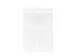 Sachet plastique zip transparent 150x200mm 1000 pièces