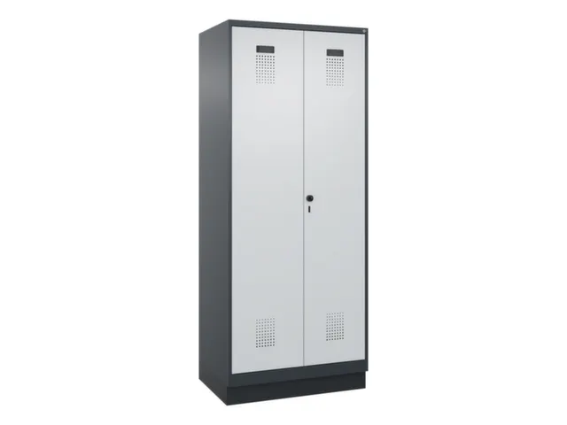 locker voor scheiding van kleding,HxBxD 1950x800x500mm,2vak