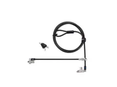 Kensington Slim N17 2.0 Keyed Dual Head Laptop Lock voor Wedge-Shaped