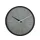 Wandklok nXt Gray Ø 40cm grijs streepaanduiding
