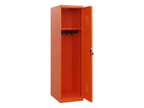 schoollocker,HxBxD 1530x400x500mm,1vak,vak B 400mm,draaigrendel