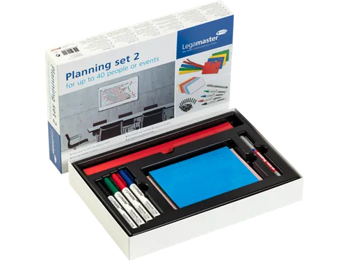 Planningset Legamaster voor max 40 personen/evenementen
