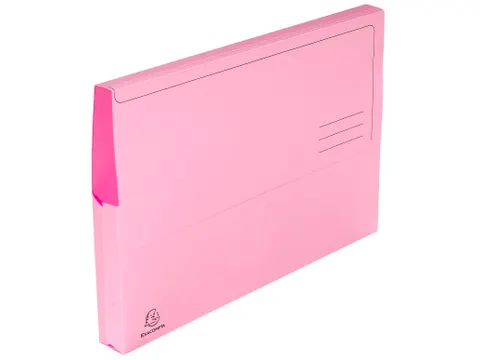 50 pocketmappen SUPER 250 24.5x32.5cm Roze