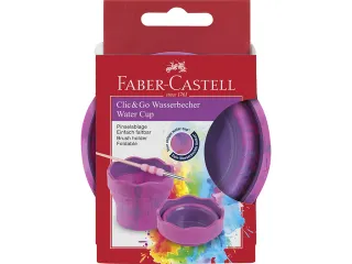 Watercup Faber-Castell Clic&Go pink marble - 4