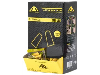 Oordoppen Active Gear 38 dB 200 paar geel - 2