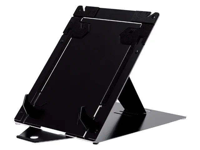 Tablet en laptopstandaard in 1 R-Go Riser Duo voor 10-22 inch Zwart