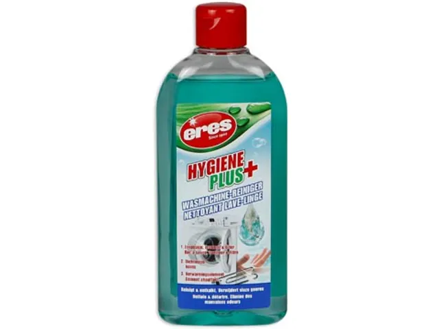 Hygiëne Plus+ wasmachine reiniger, fles van 250 ml