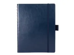 Carnet de notes Multo Hannibal A5 bleu similicuir