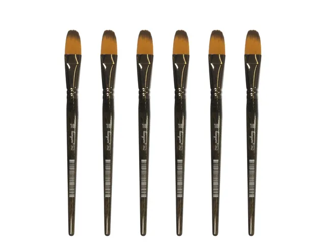 Penseel Kangaro Serie 342 kattentong Nr. 18 synthetisch doos 6 stuks