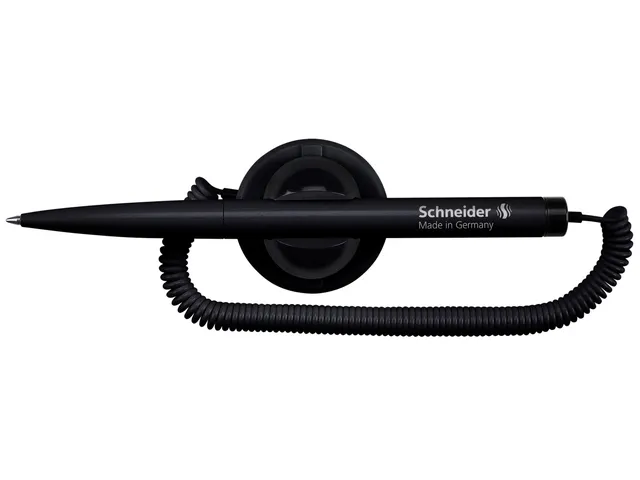 Stylo bille de comptoir Schneider Klick-fix noir