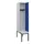 locker met bank,HxBxD 2120x400x815mm,1vak,vak B 400mm,draaigrendel