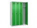 locker voor scheiding van kleding,HxBxD 1850x1200x500mm,4vak