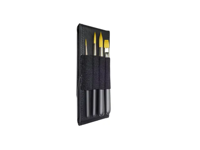 Penselenset Zahn Travel Buddy 4-delig