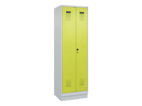 locker voor scheiding van kleding,HxBxD 1950x600x500mm,2vak
