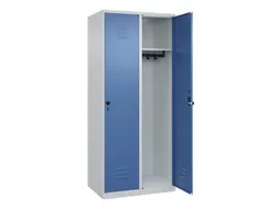 locker,HxBxD 1850x800x500mm,2vak,vak B 400mm,draaigrendel