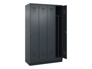 locker voor scheiding van kleding,HxBxD 1950x1200x500mm,4vak - 1