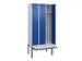 locker voor scheiding van kleding,HxBxD 2120x900x815mm,3vak