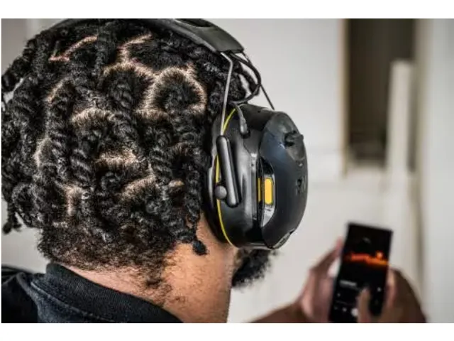 Oorkap 3M WorkTunes Connect Bluetooth 94-110 dB zwart