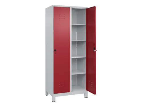 wasgoedverdeelkast,HxBxD 1950x800x500mm,vak B 400mm,draaigrendel