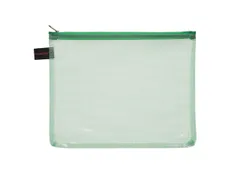 Ritszak Foldersys A5 PVC transp groen