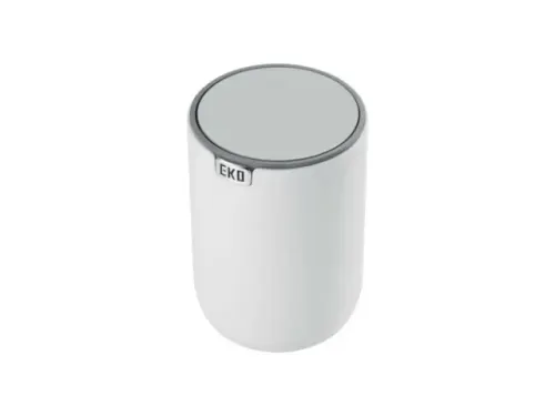 Tafelafvalbak EKO Fandy 2 met Swing deksel 1.5 liter Wit