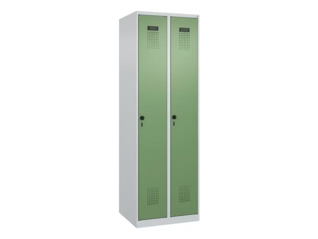 locker voor scheiding van kleding,HxBxD 1850x600x500mm,2vak