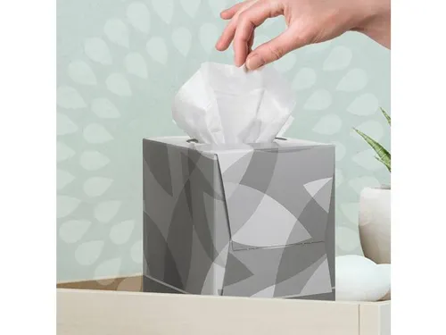 Kleenex 8834 facial tissue 2-laags wit kubus 21,1x20,1 cm doos