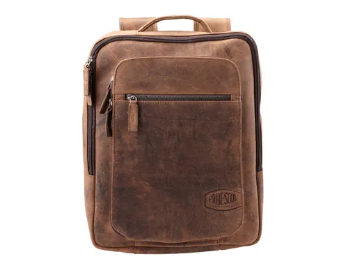 rugzak Pride and Soul Jester bruin leder 12 inch