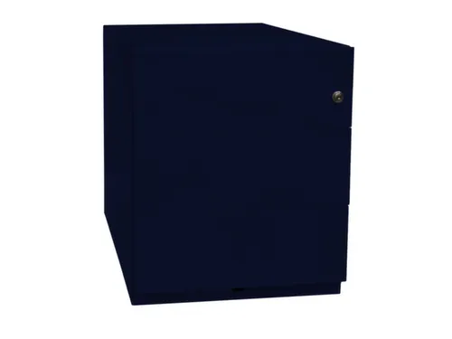 mobiel ladeblok,HxBxD 495x420x565mm,3lade(n),romp oxfordblauw