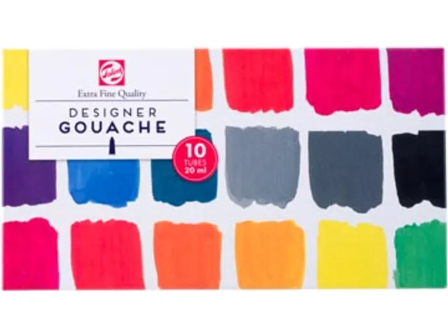 plakkaatverf EF tube 20ml 10x assorti