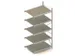 rayonnage grande largeur,rayonnage suivant,HxlxP 3000x1451x1050mm