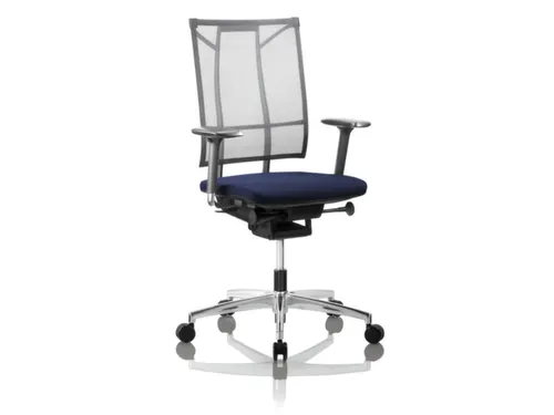 Grammer Office Bureaustoel Sail Rugleuning met netbekleding grijs